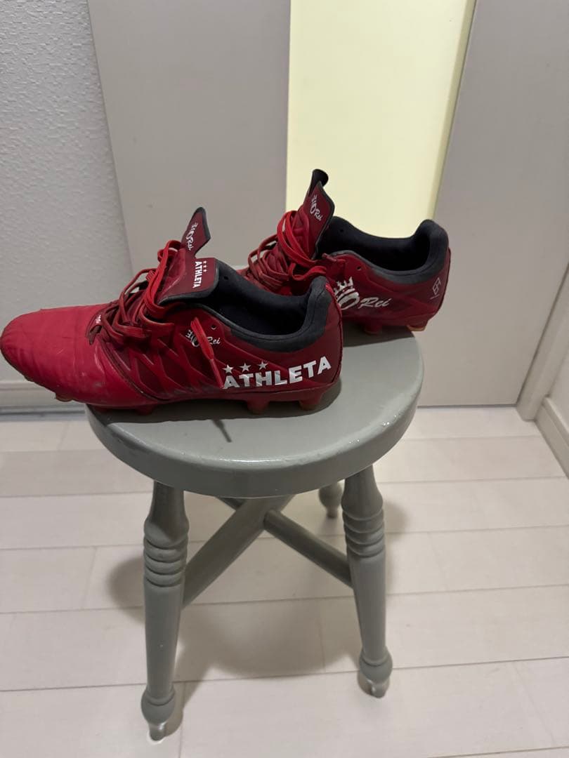 サッカー　スパイク　アスレタスパイク　2足セット　練習用