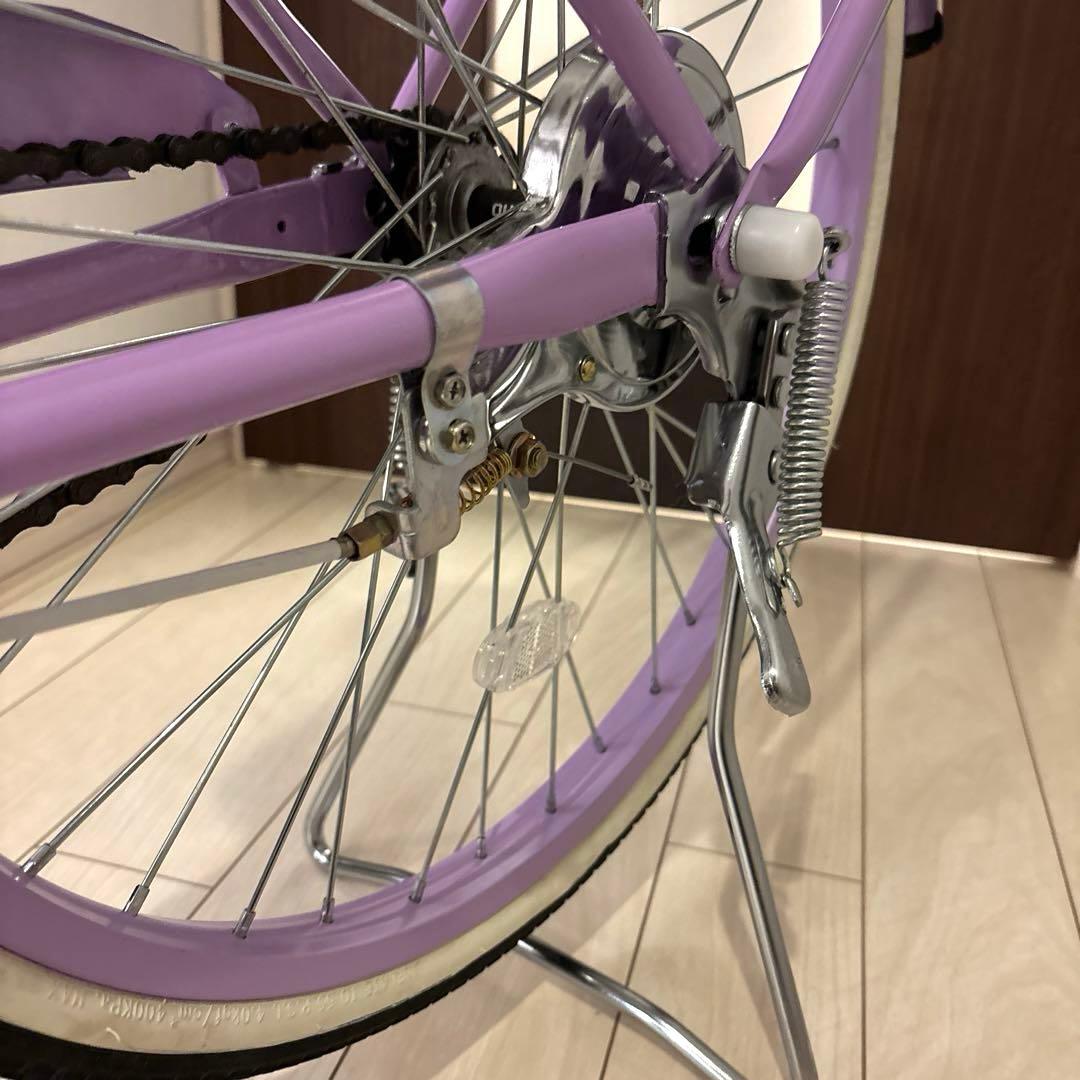 アサヒサイクル　バスケットかご付き自転車　プリンピング　22