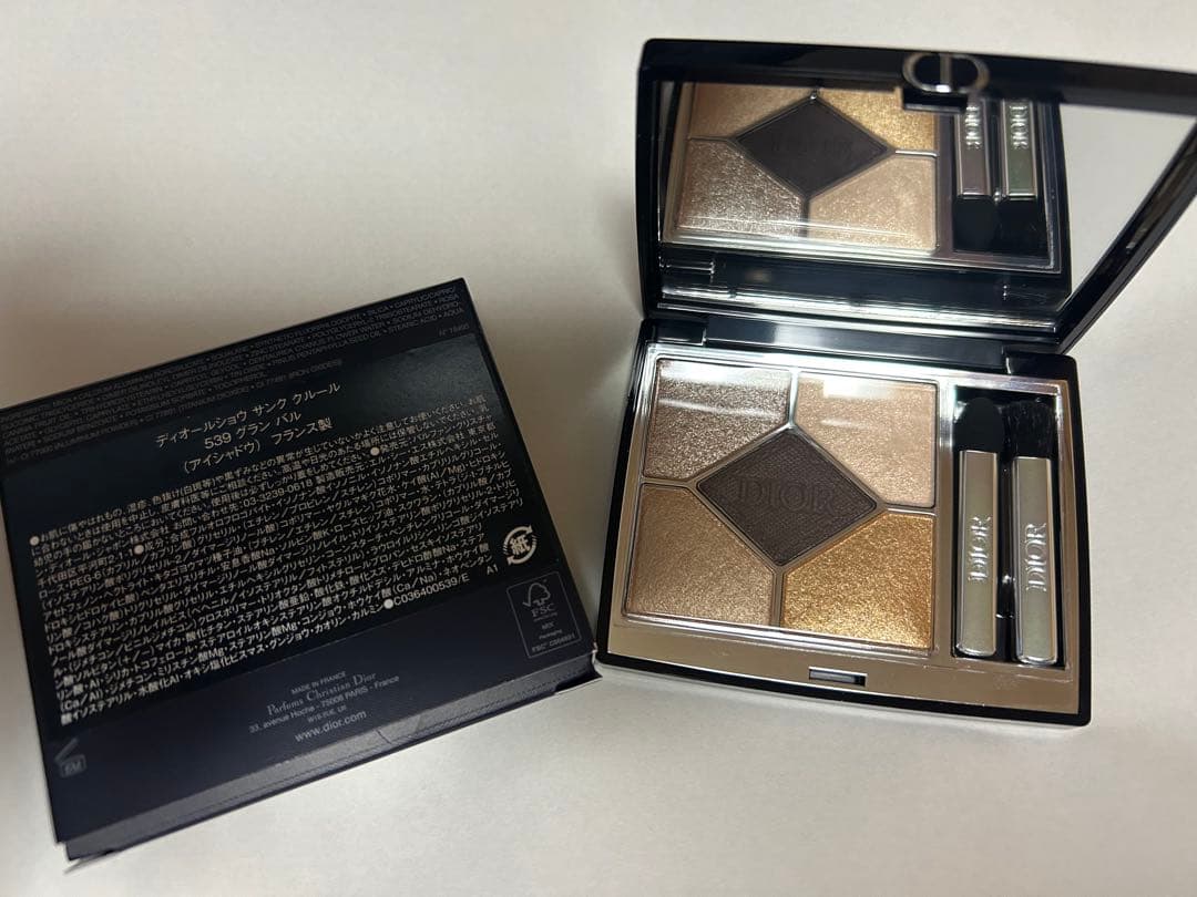Dior サンク クルール 539 グラジェンヌ アイシャドウパレット