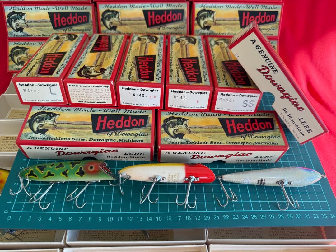 ニ*ん様 オールドヘドン ★☆ スミス ウッド ヘドン HEDDON ルアー 釣