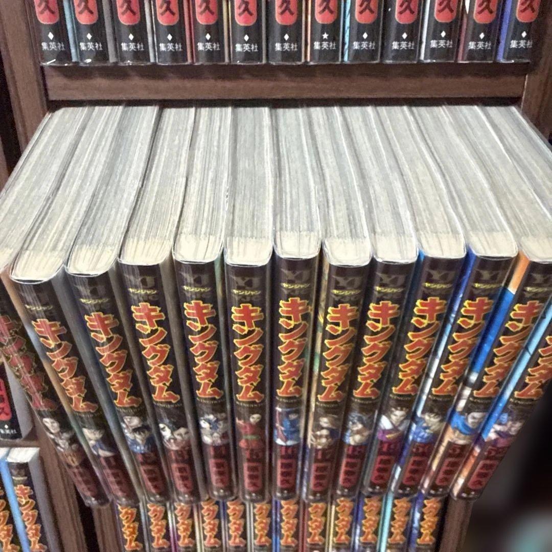 キングダム　漫画全巻セット　1〜78巻 フィルムカバー付　26巻以降全て初版