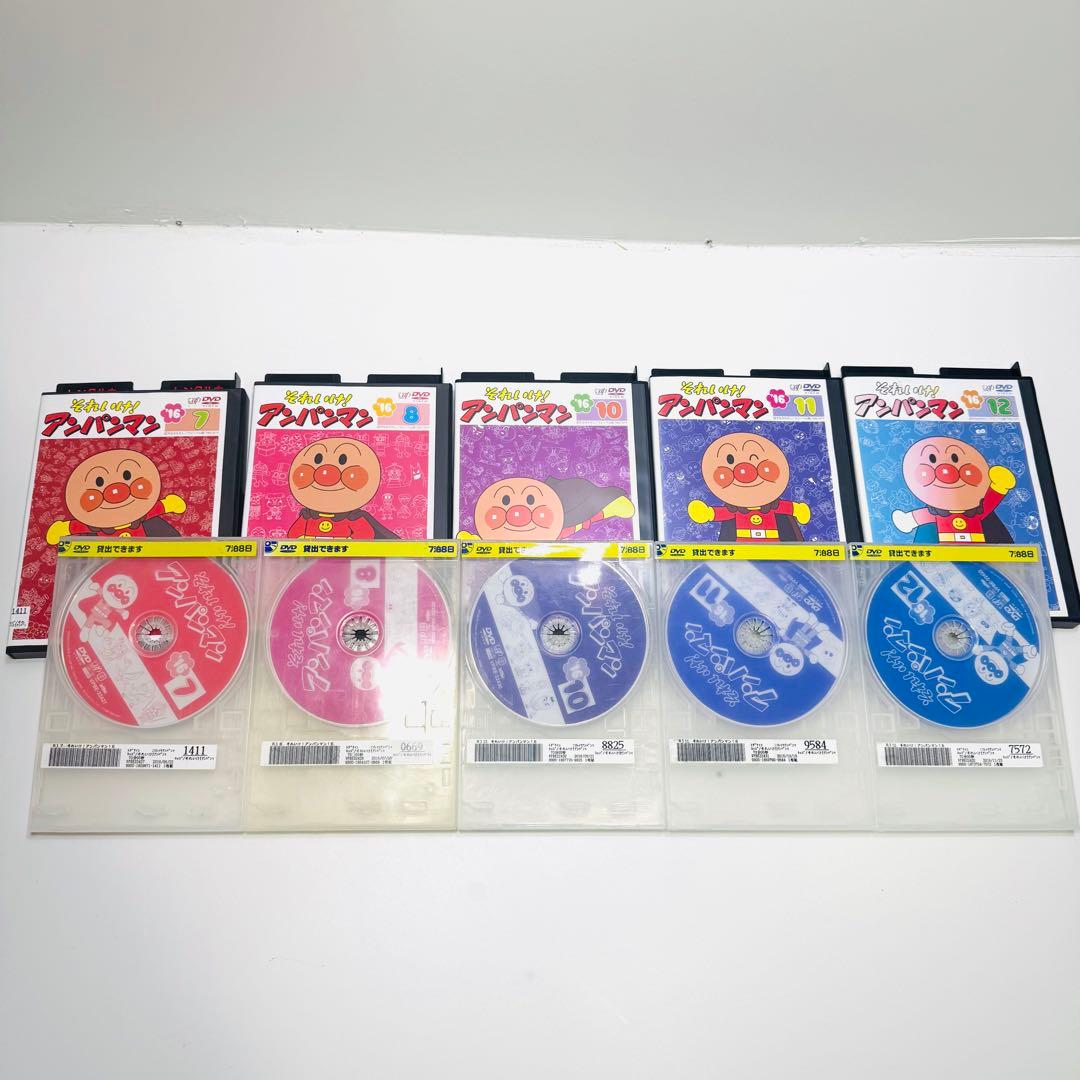 それいけ!アンパンマン '16　あんぱんぱんとはじめよう！　12枚セット　DVD