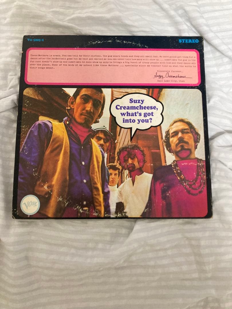 フランクザッパ　「フリーク・アウト！」2LP アナログ盤　【名盤】