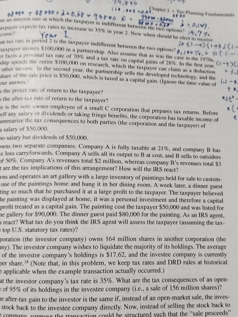洋書 Taxes and Business Strategy 税務と経営戦略