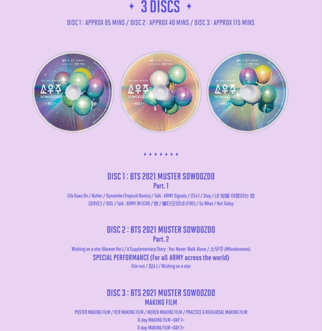 BTS SOWOOZOO Blu-ray 日本語字幕付き 新品未開封