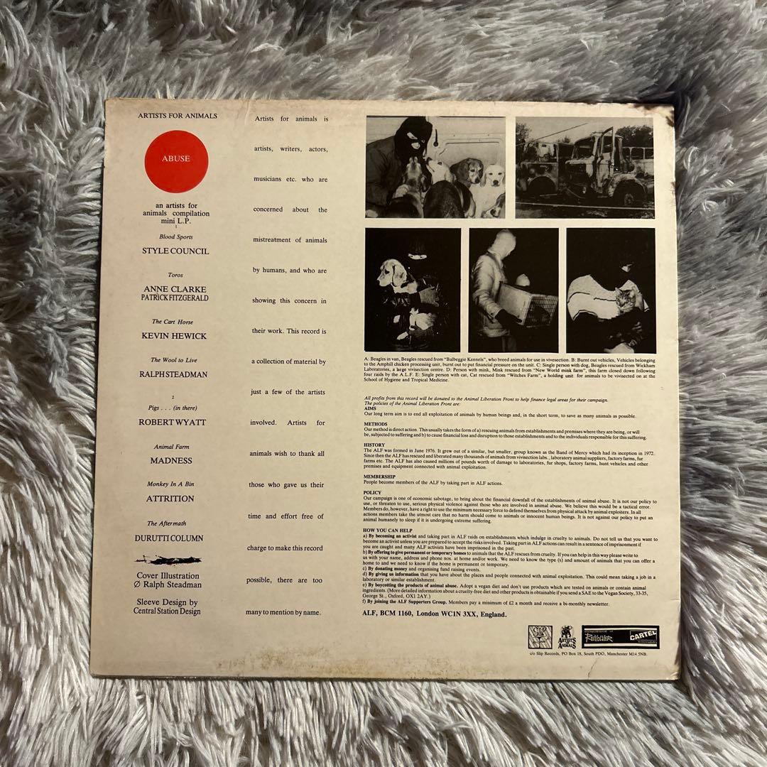 洋楽 V.A Abuse Artists For Animals UK
