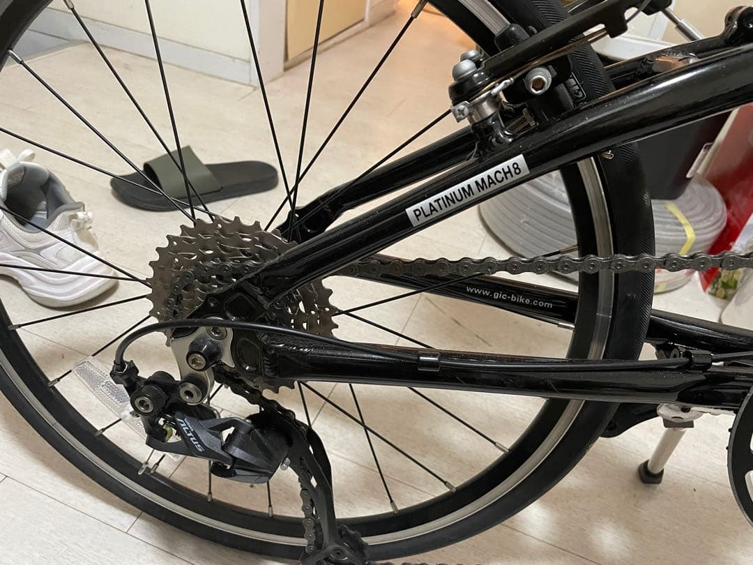 RENAULT 折りたたみ自転車 ブラック
