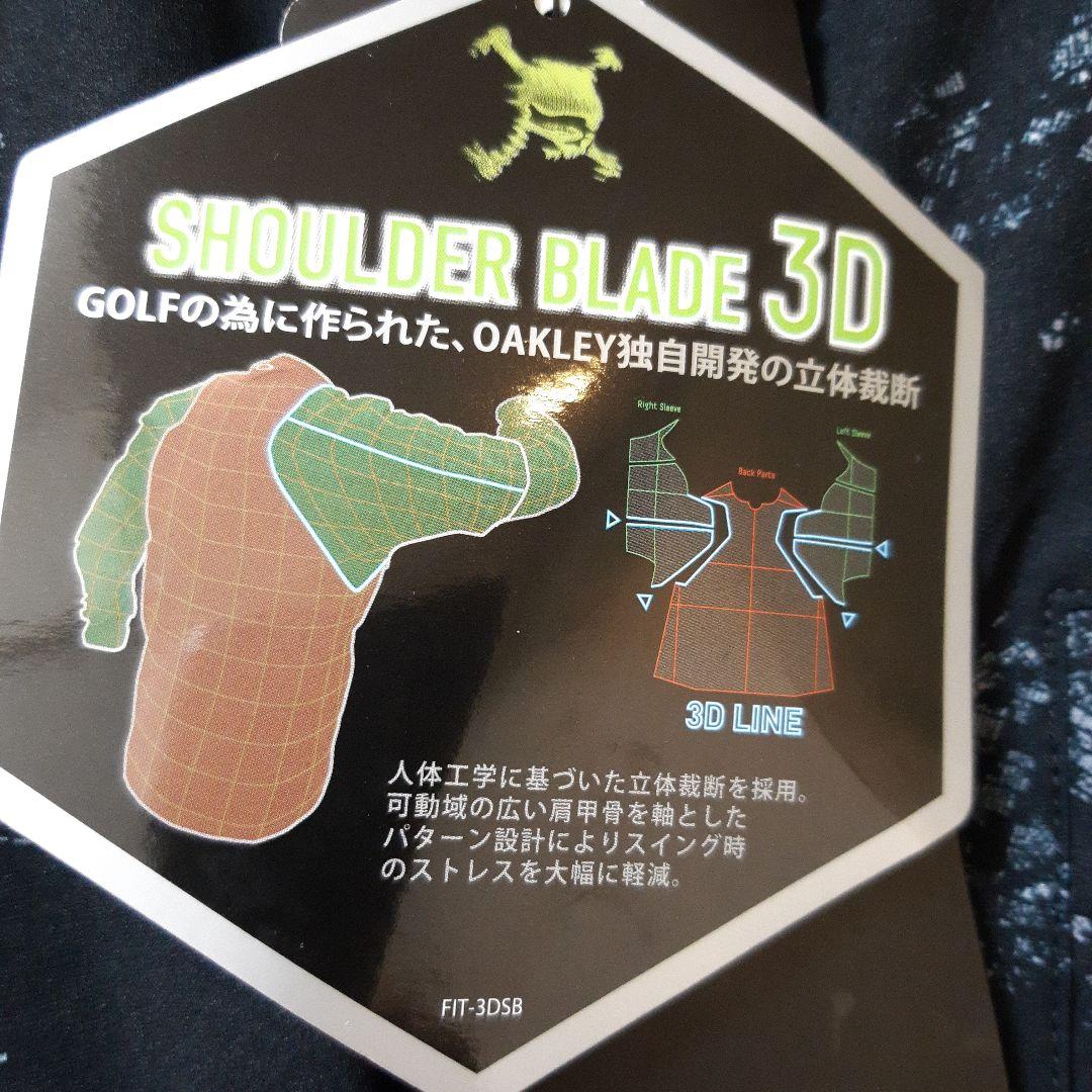 新品　オークリーゴルフ　メンズ　4WAYストレッチシャツ　スカルシリーズ