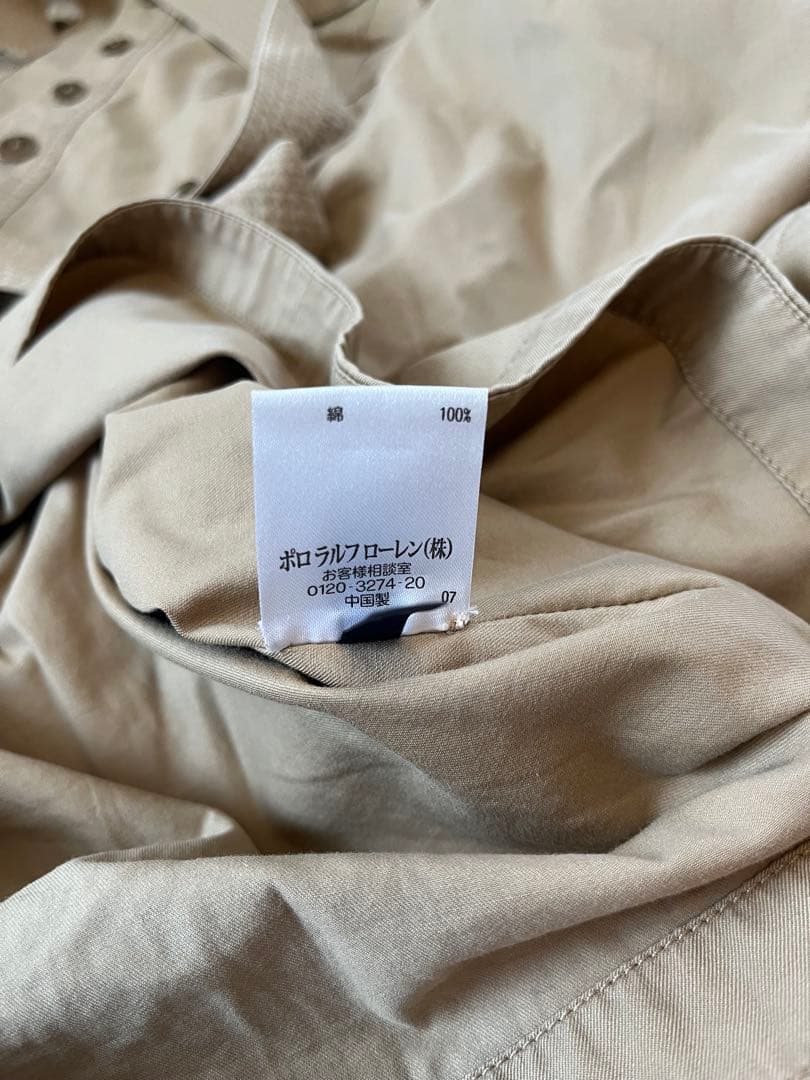 Itami専用　POLO ベージュ ポンチョ ケープコート ベルト 秋 冬