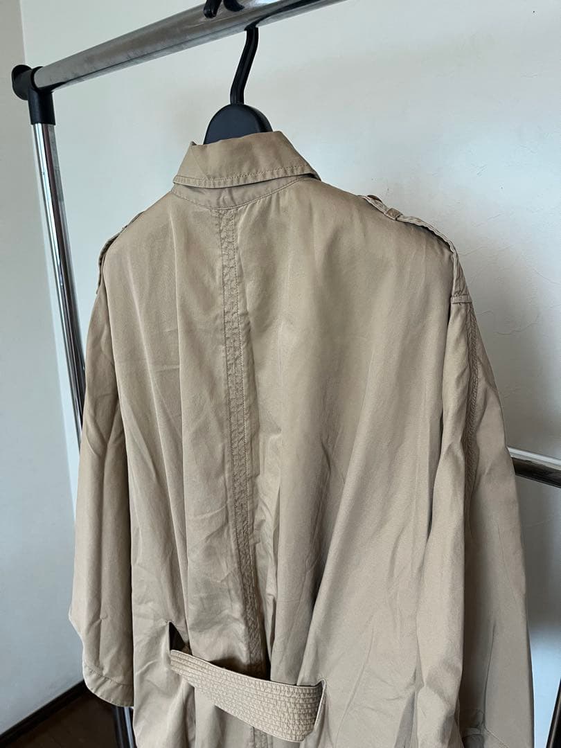 Itami専用　POLO ベージュ ポンチョ ケープコート ベルト 秋 冬
