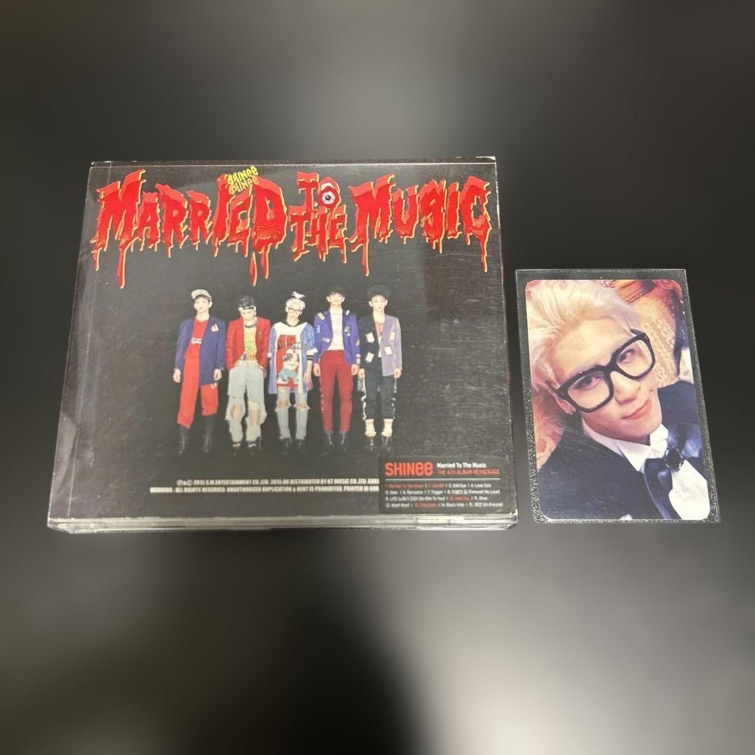 SHINee MARRIED TO THE MUSIC ジョンヒョントレカ付き