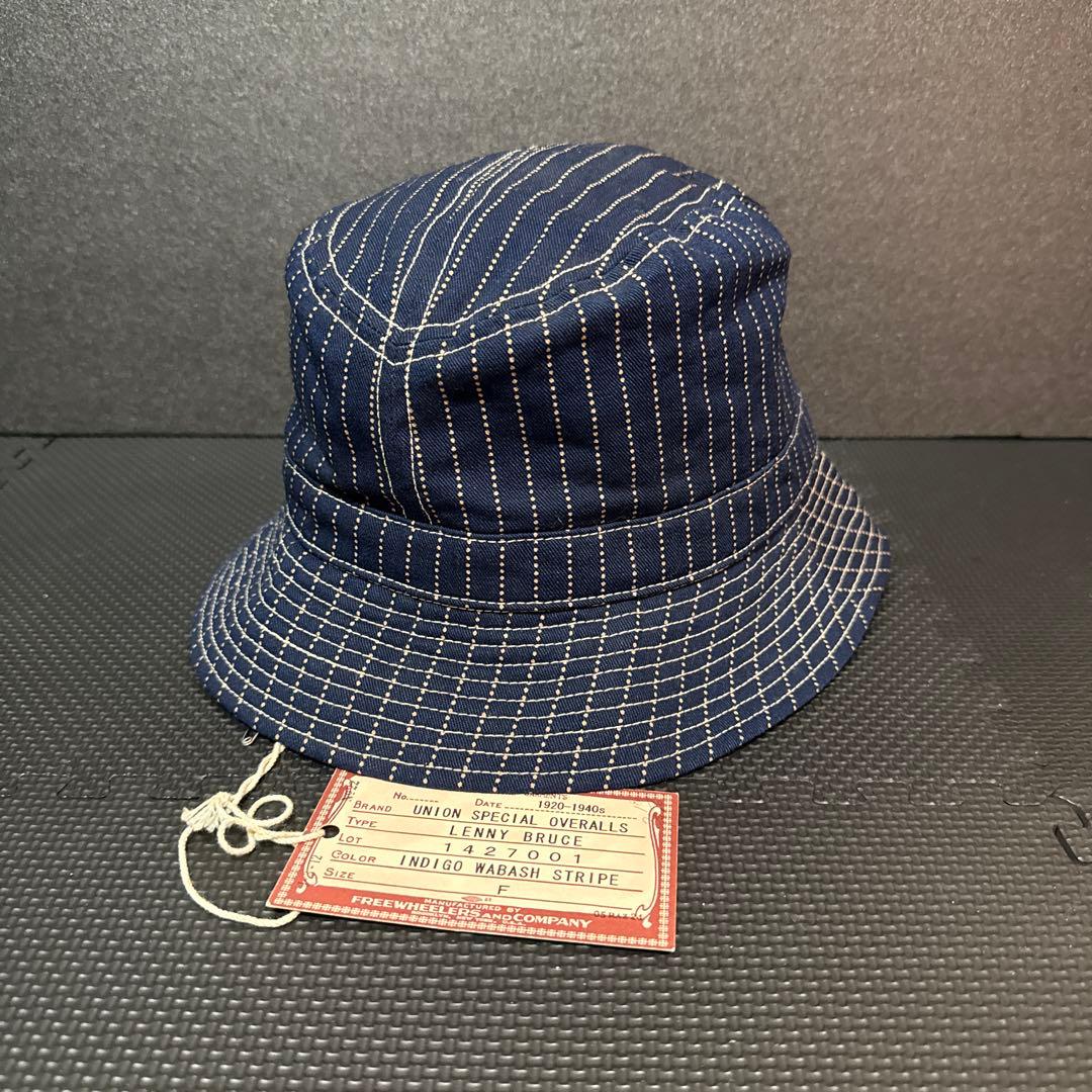 て*る様 新品　フリーホイーラーズ レニーブルースハット　デニムハット　ウォバッ