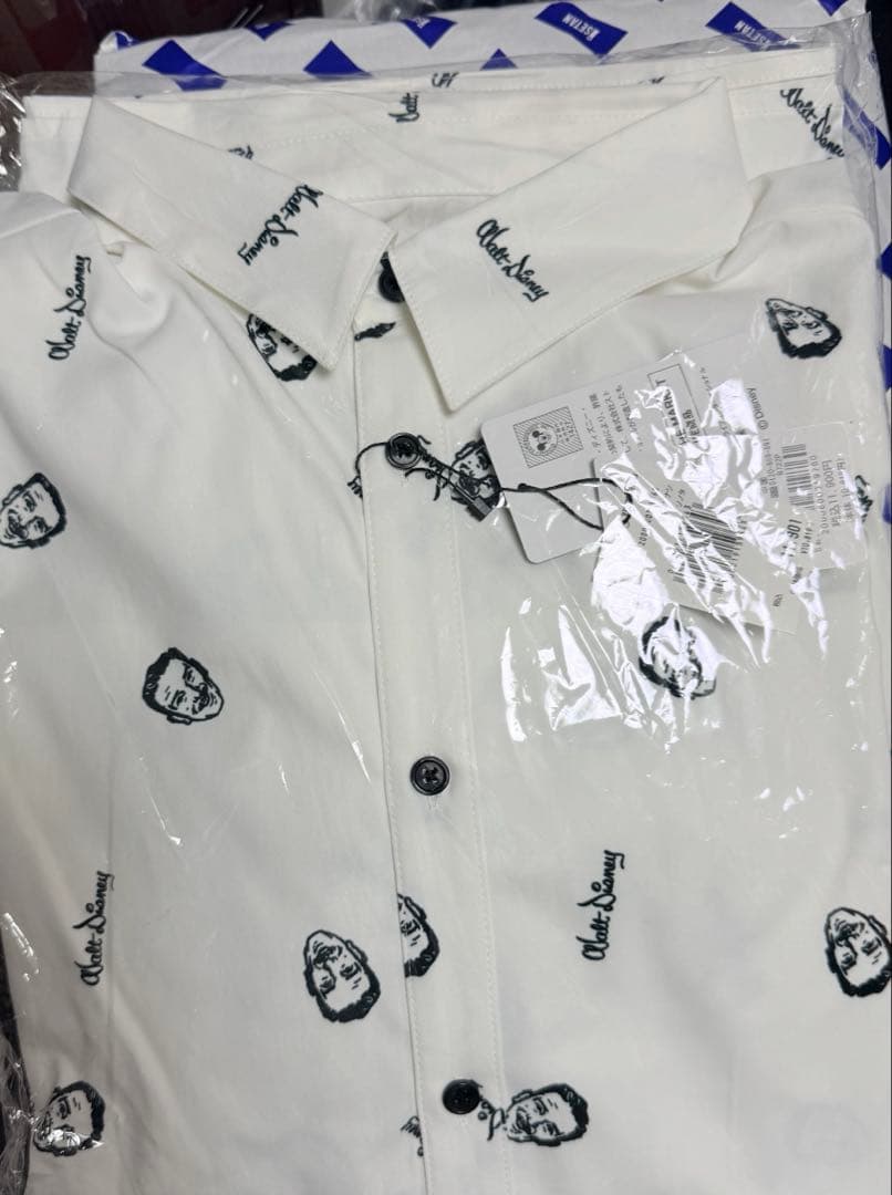 Areeam Disney THE MARKET ウォルト・ディズニー総柄シャツ