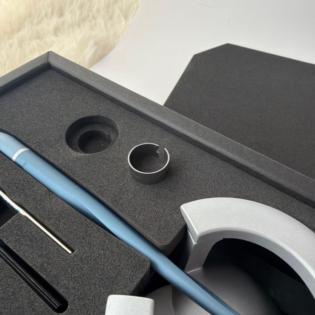 【美品】　定価16000円　novium HOVERPEN2.0 高級文具　青