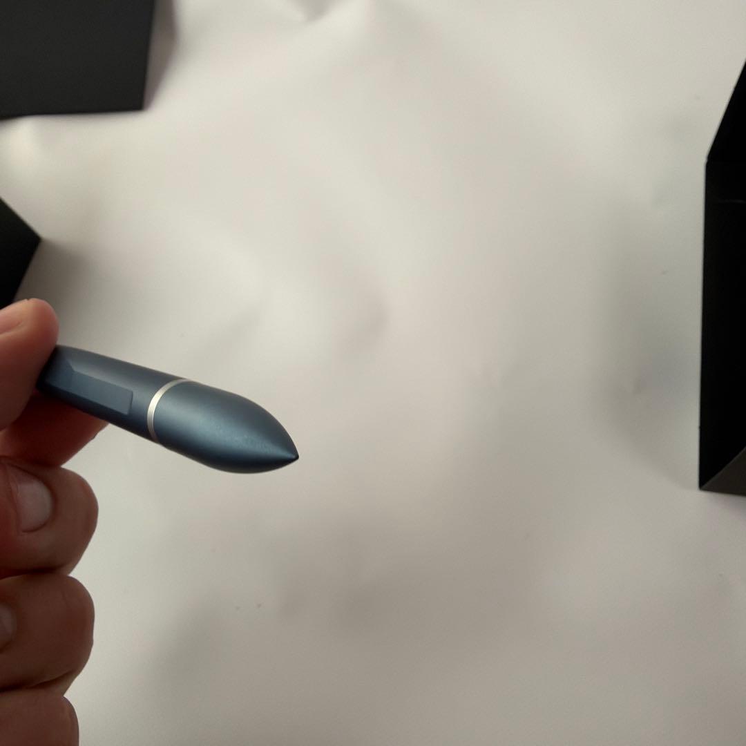 【美品】　定価16000円　novium HOVERPEN2.0 高級文具　青