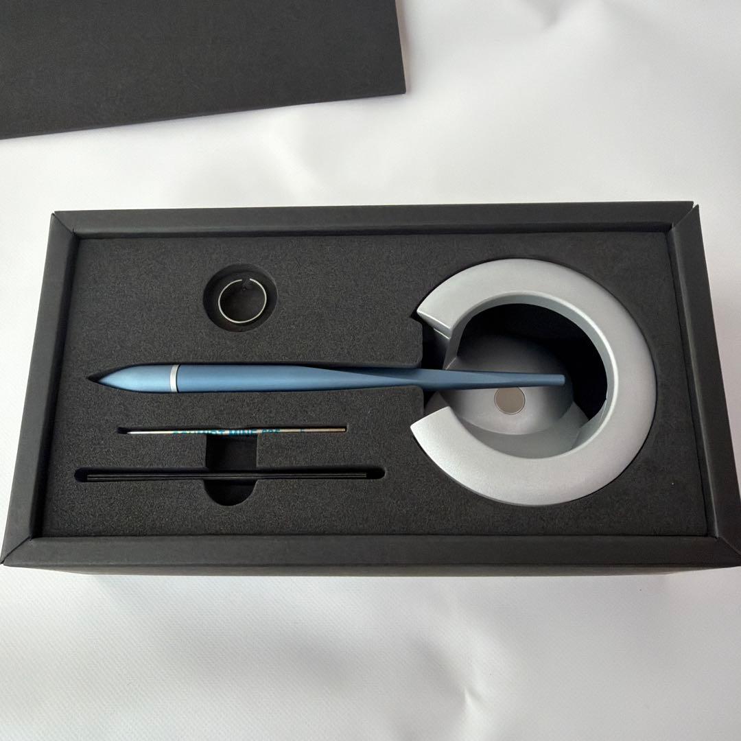 【美品】　定価16000円　novium HOVERPEN2.0 高級文具　青