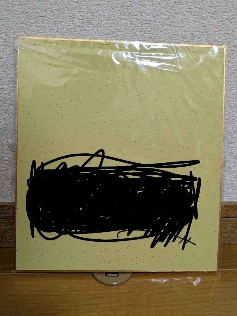 【イベント限定】巻来功士　メタルKサイン入りカラーイラスト色紙Ⅲ