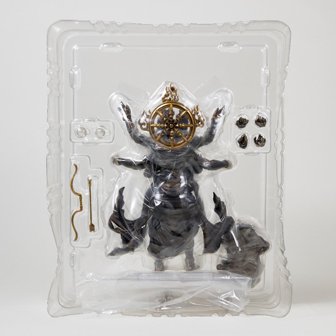 阿修羅・黒銅　タケヤ式自在置物