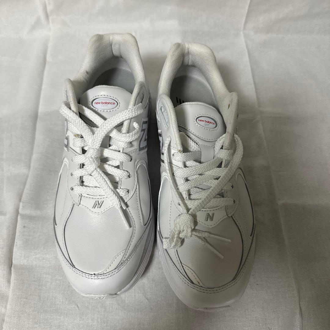 希少美品NewBalancegolfDUGS2002Dスパイク24cm