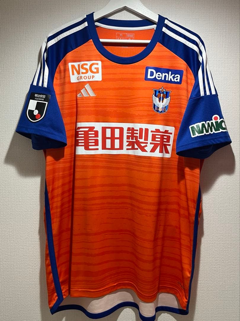 アルビレックス新潟　長谷川元希　2024 ユニフォーム　4XL