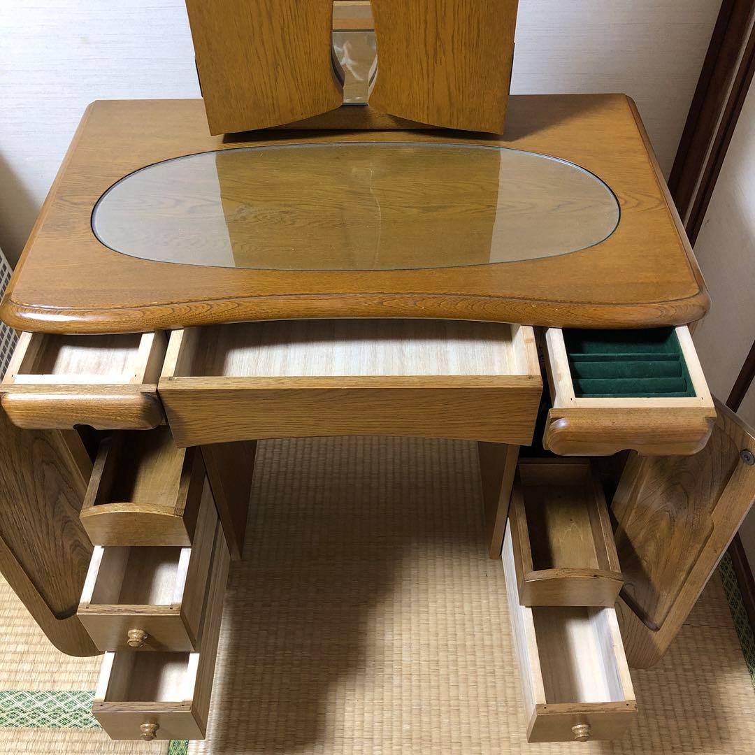 ドレッサー 三面鏡 木製