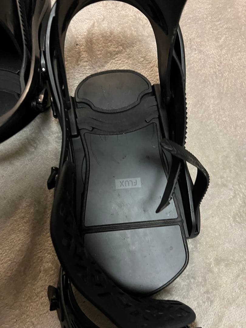 FLUX DS 25-26 スノーボードビンディング ブラック L
