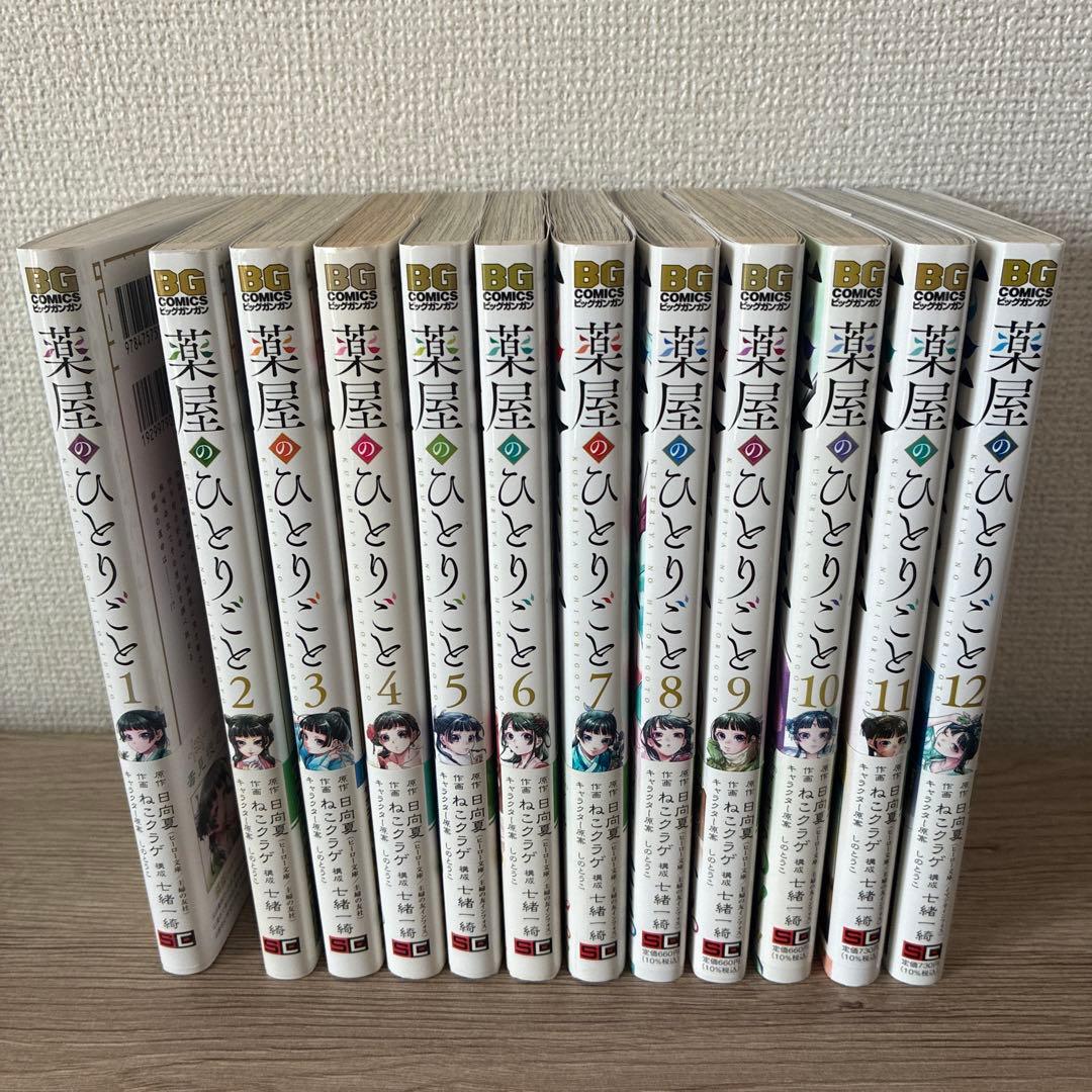 薬屋のひとりごと 12巻セット