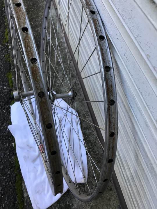 シマノ 前後ホイール MAVIC