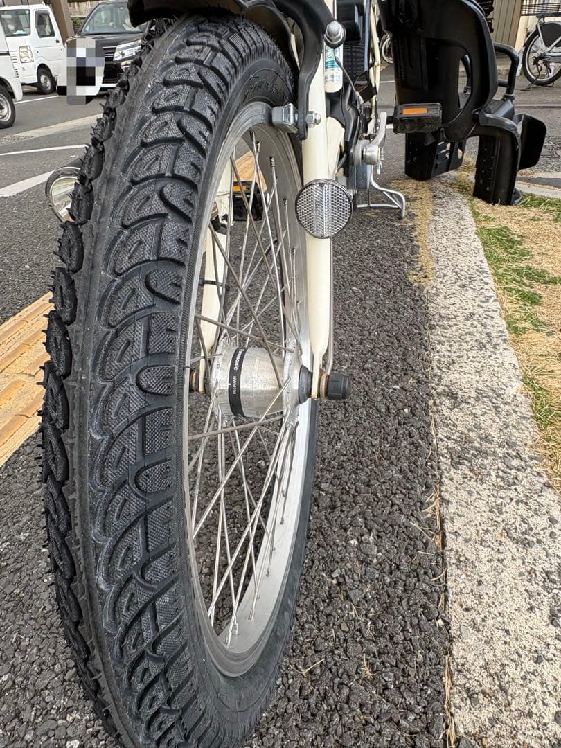 中古20㌅Panasonic電動アシスト自転車　13.2Ah4点灯　大阪　088