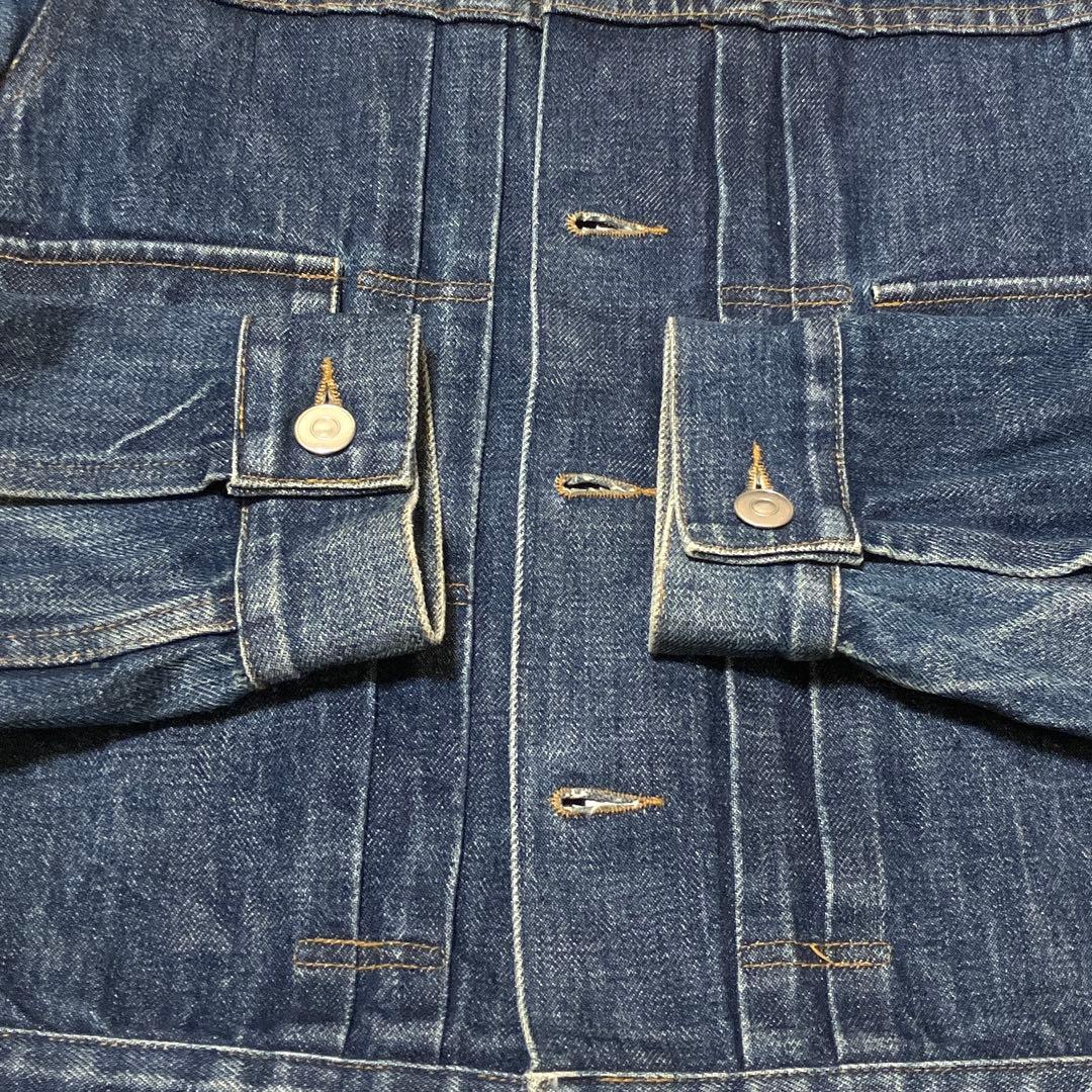 A.P.C 90s ヴィンテージ　2nd赤耳 デニムジャケット　日本製　蜂の巣