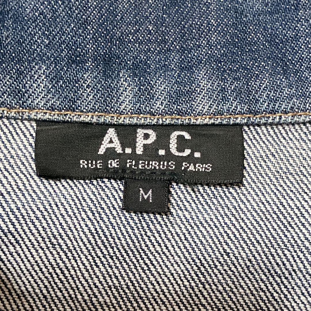 A.P.C 90s ヴィンテージ　2nd赤耳 デニムジャケット　日本製　蜂の巣