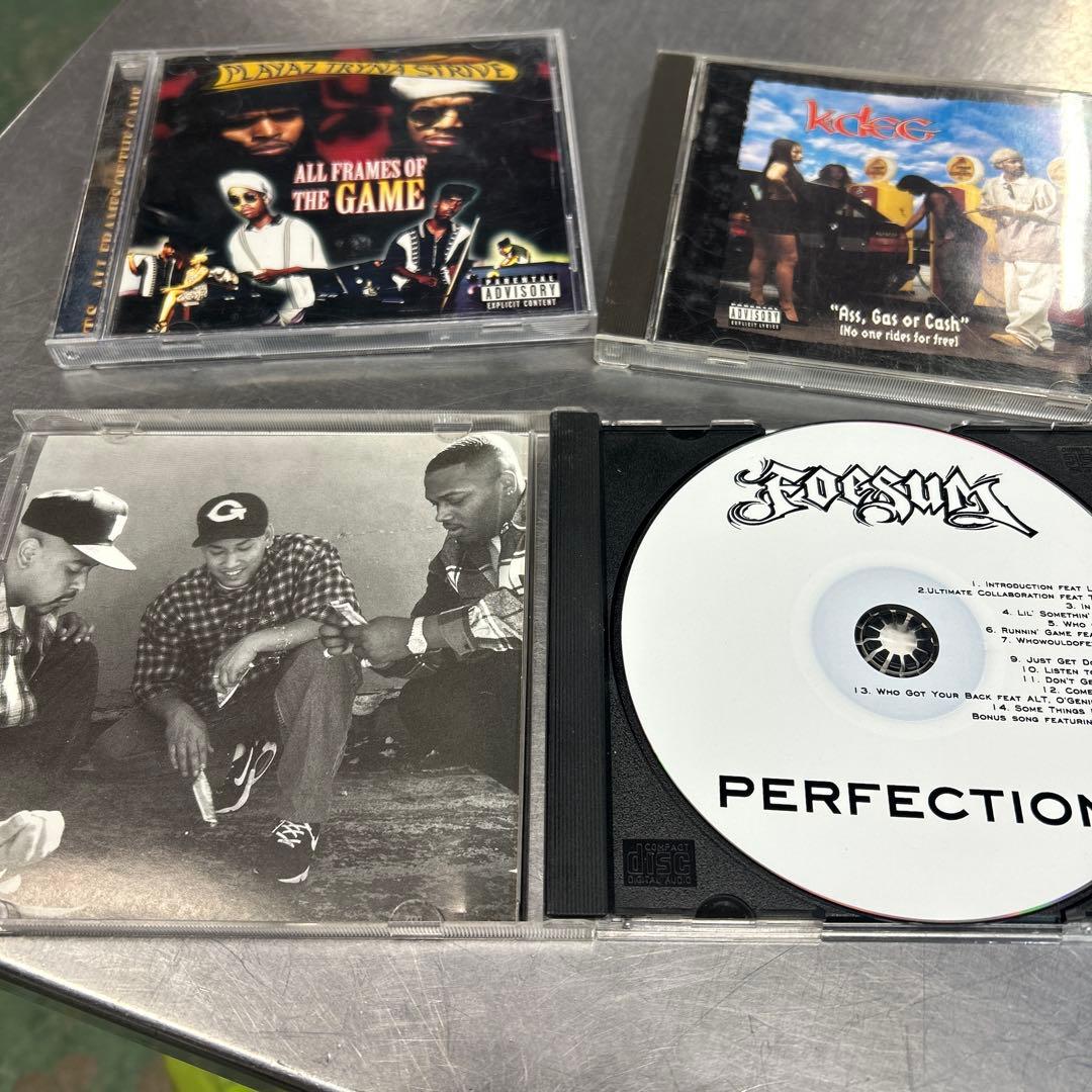 k-dee Playaz Tryna Strive Foesum CD 3枚