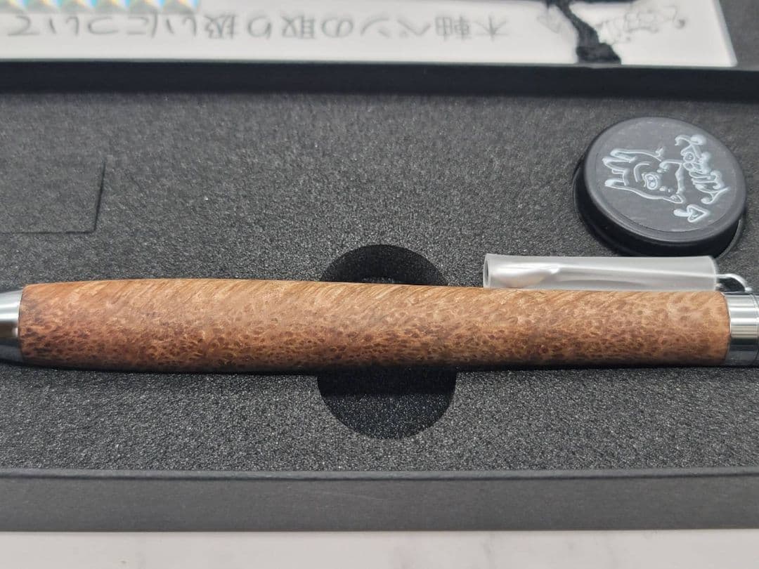 新品　こぶた工房　マイクロバール極上杢　シャープペンシル0.5