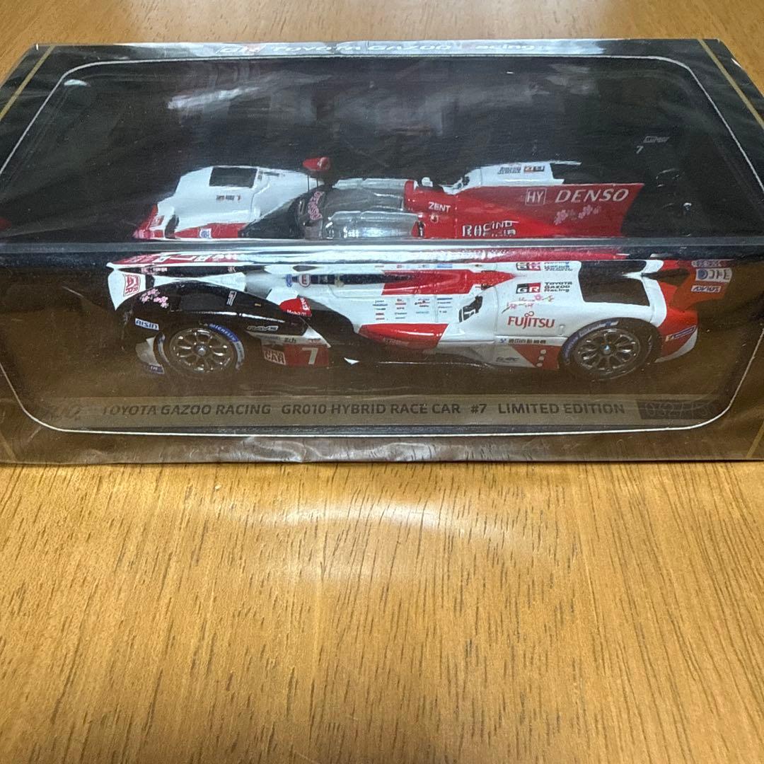 ミニカー TOYOTA GAZOO GR010 #7 2023 1/43 LIMITED