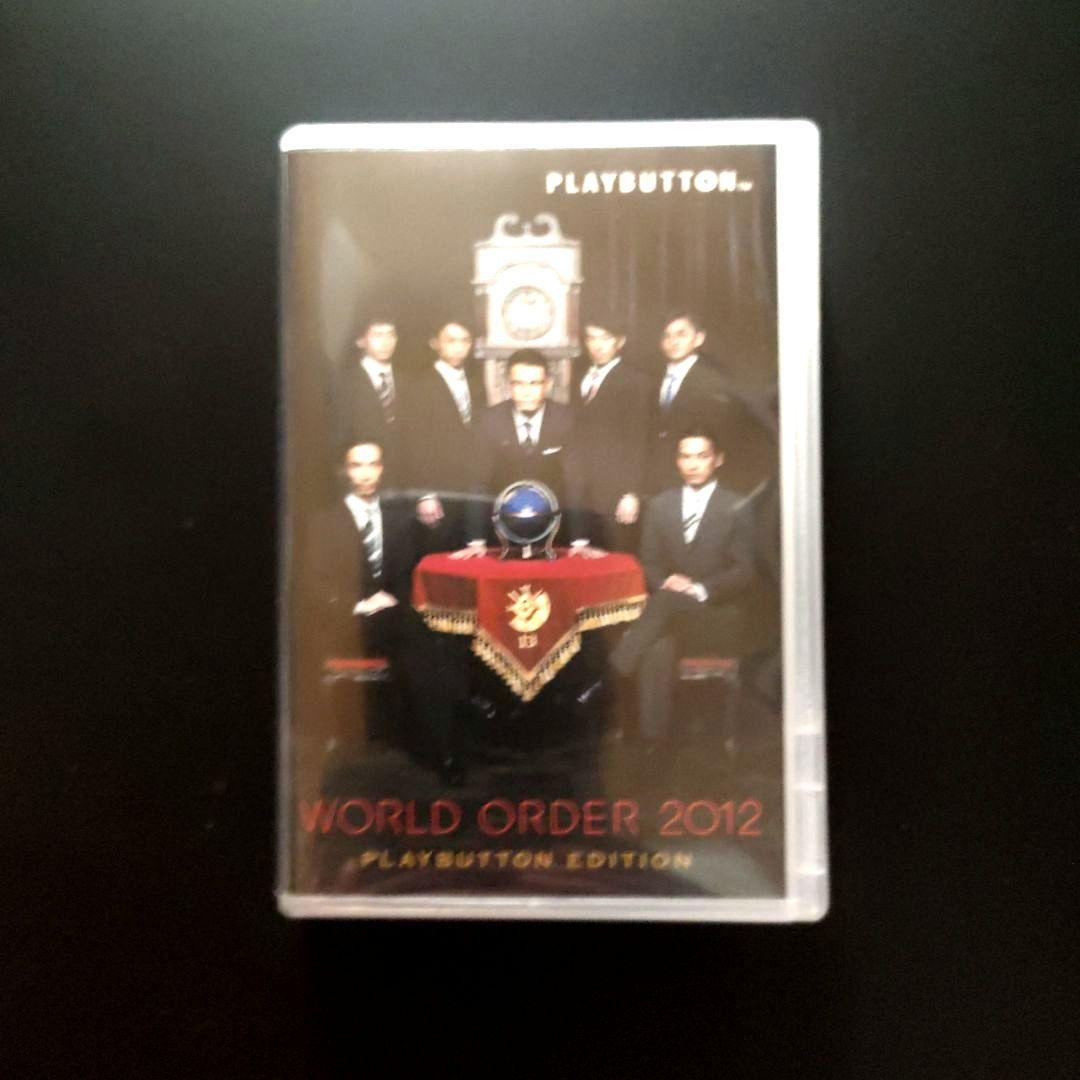 WORLD ORDER CD & PLAYBUTTON EDITION 4セット