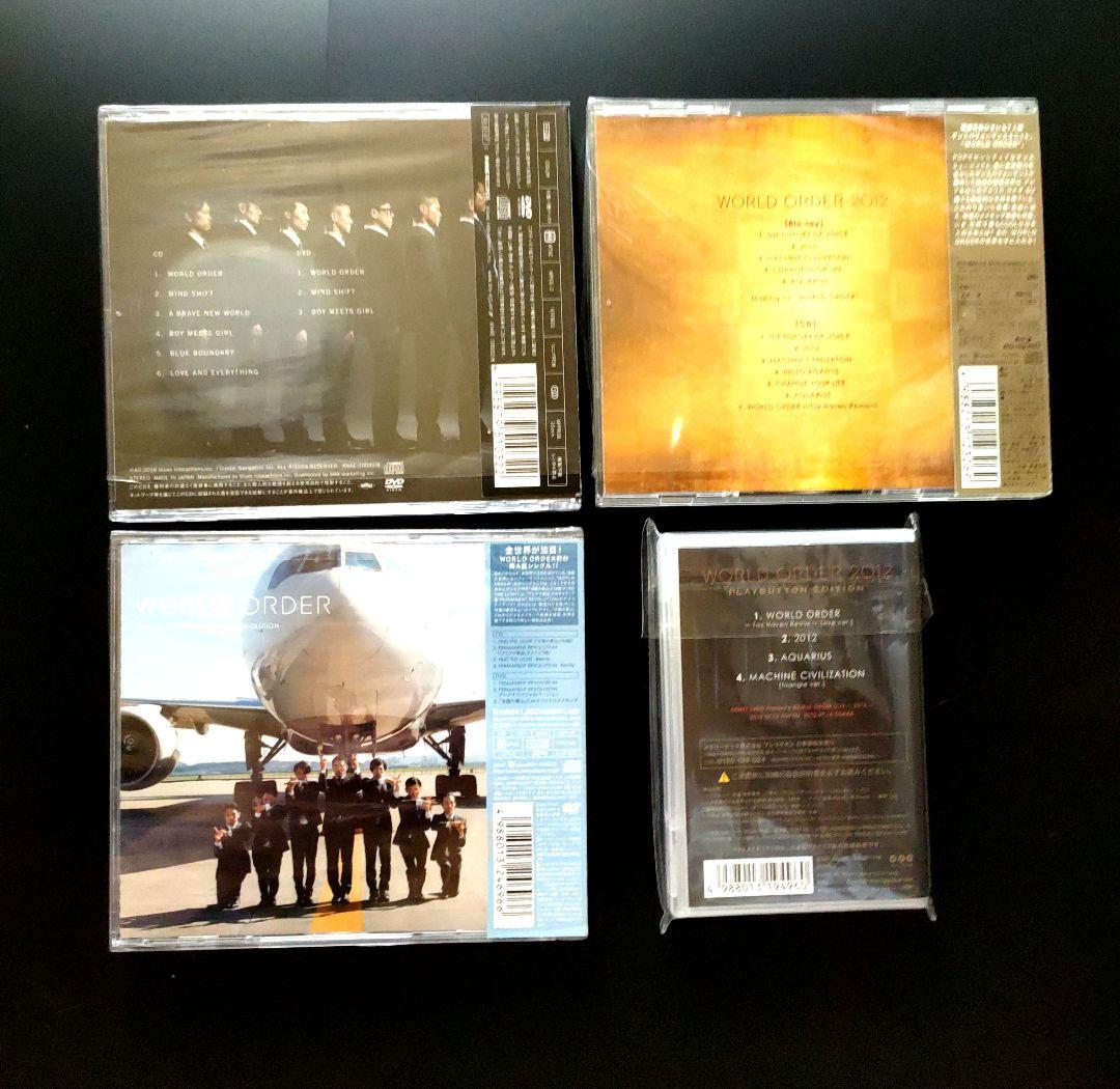 WORLD ORDER CD & PLAYBUTTON EDITION 4セット