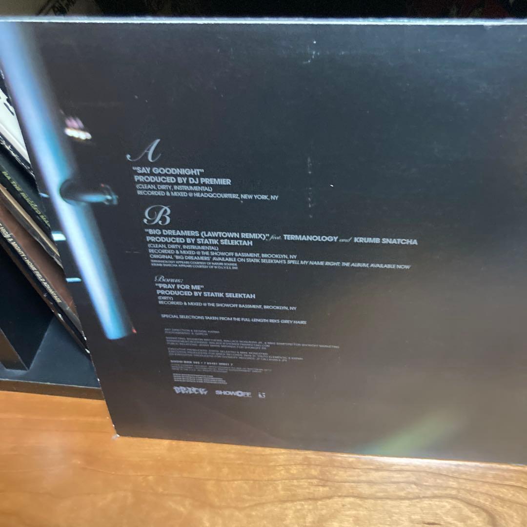 レア！！REKS Say Goodnight 12インチレコード