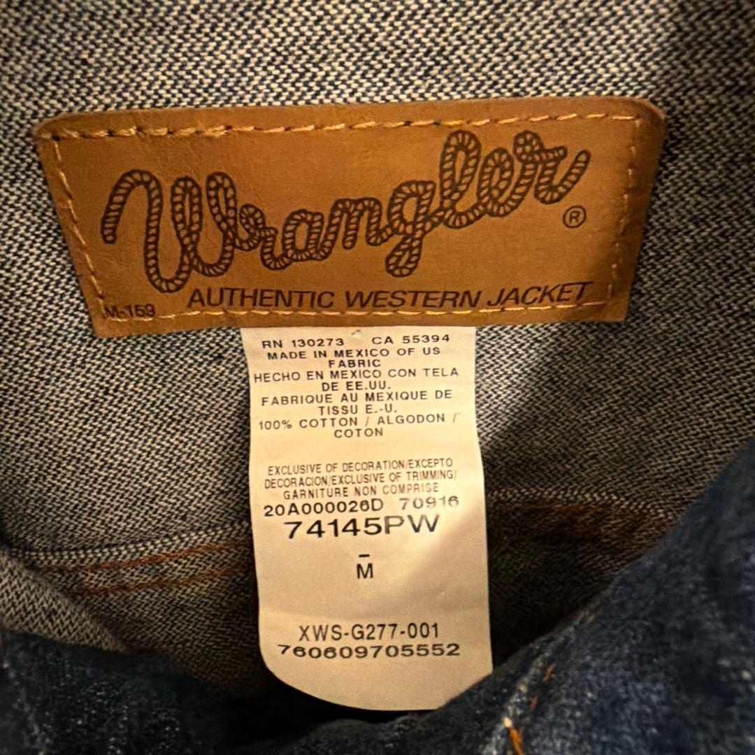 90s Wrangler デニム　ジャケット