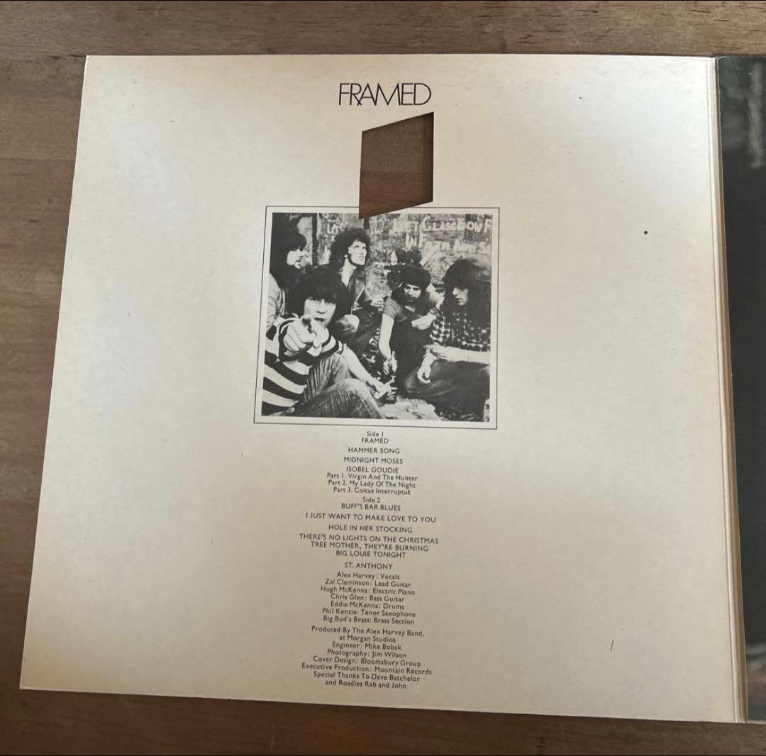 Alex Harvey Band Framed アレックス・ハーヴェイ・バンド