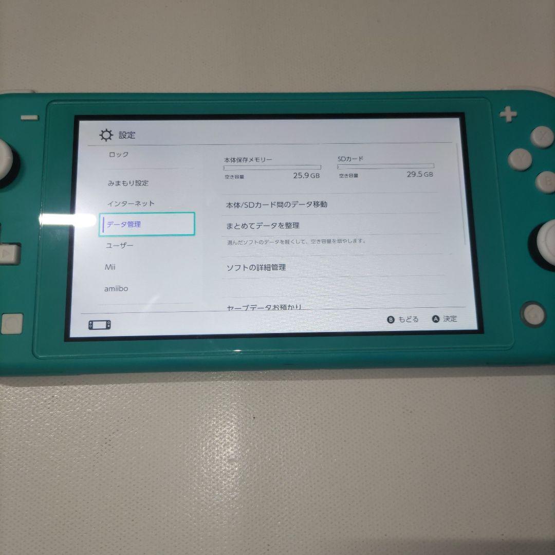 【良品】Nintendo Switch Lite 本体 TURQUOISE