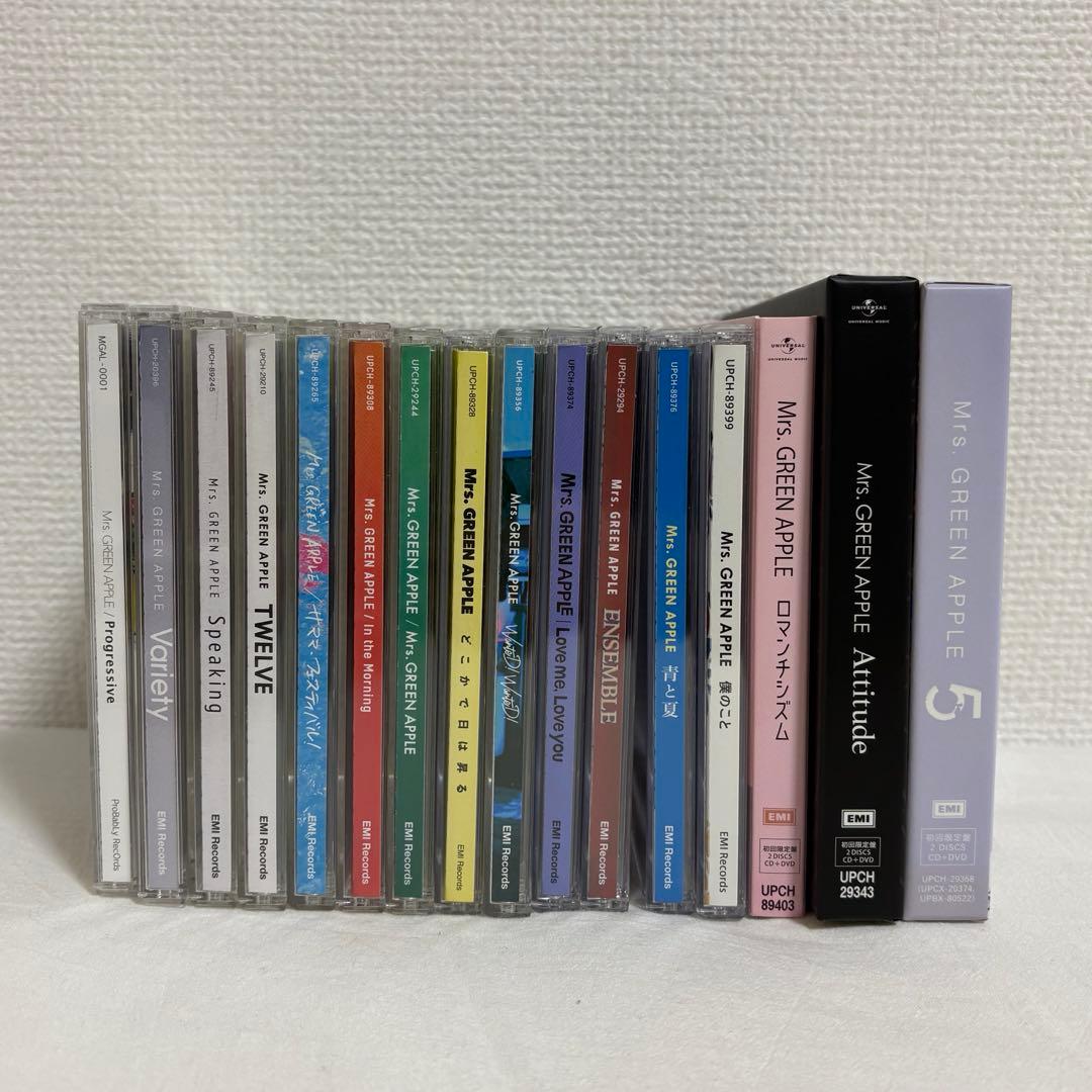 【初回限定盤】Mrs. GREEN APPLE まとめ売り 16枚セット