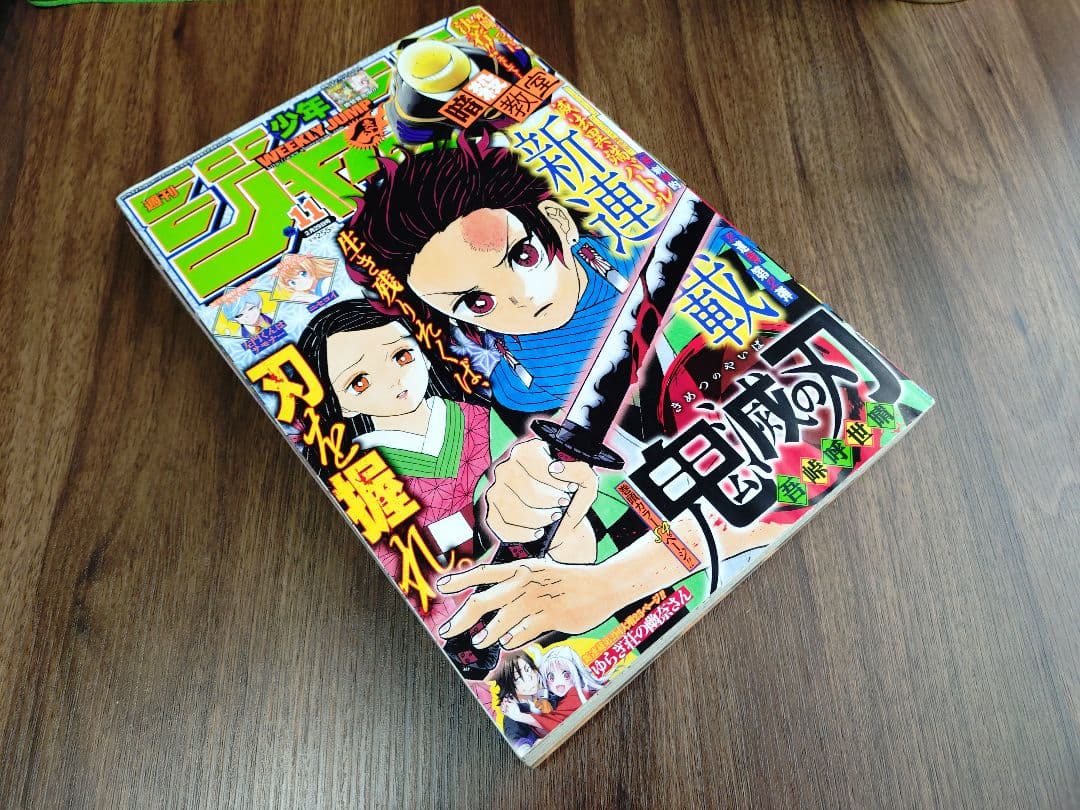 【週刊少年ジャンプ2016年11号】新連載 鬼滅の刃 d