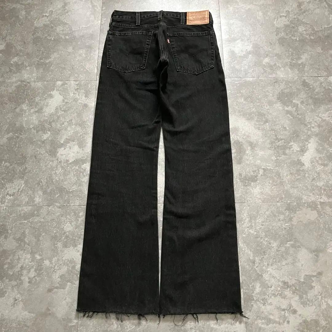 パンツ Levi's premium 517 black flare denim Y2K