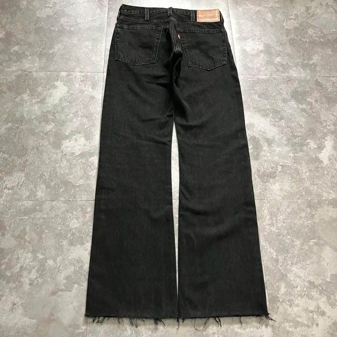 パンツ Levi's premium 517 black flare denim Y2K