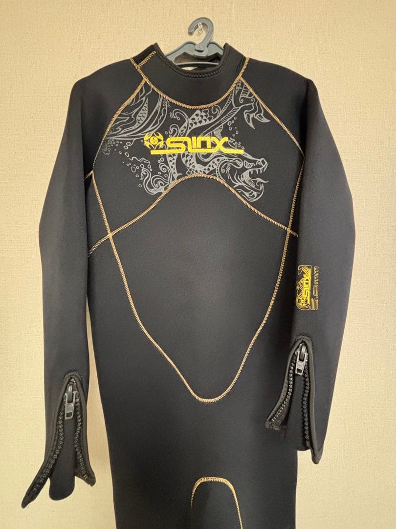 SLINX ブラック フルスーツ 5mm