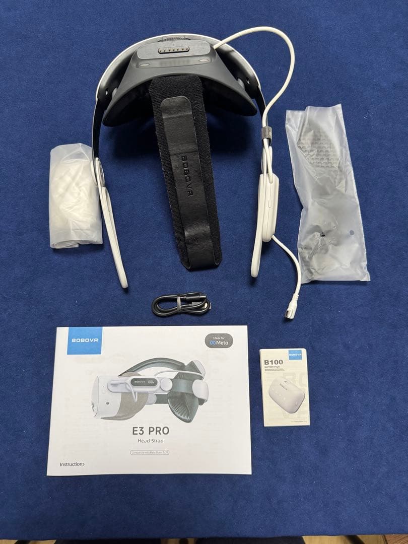 【hirohiro様限定】BOBOVR E3 Pro バッテリーストラップ