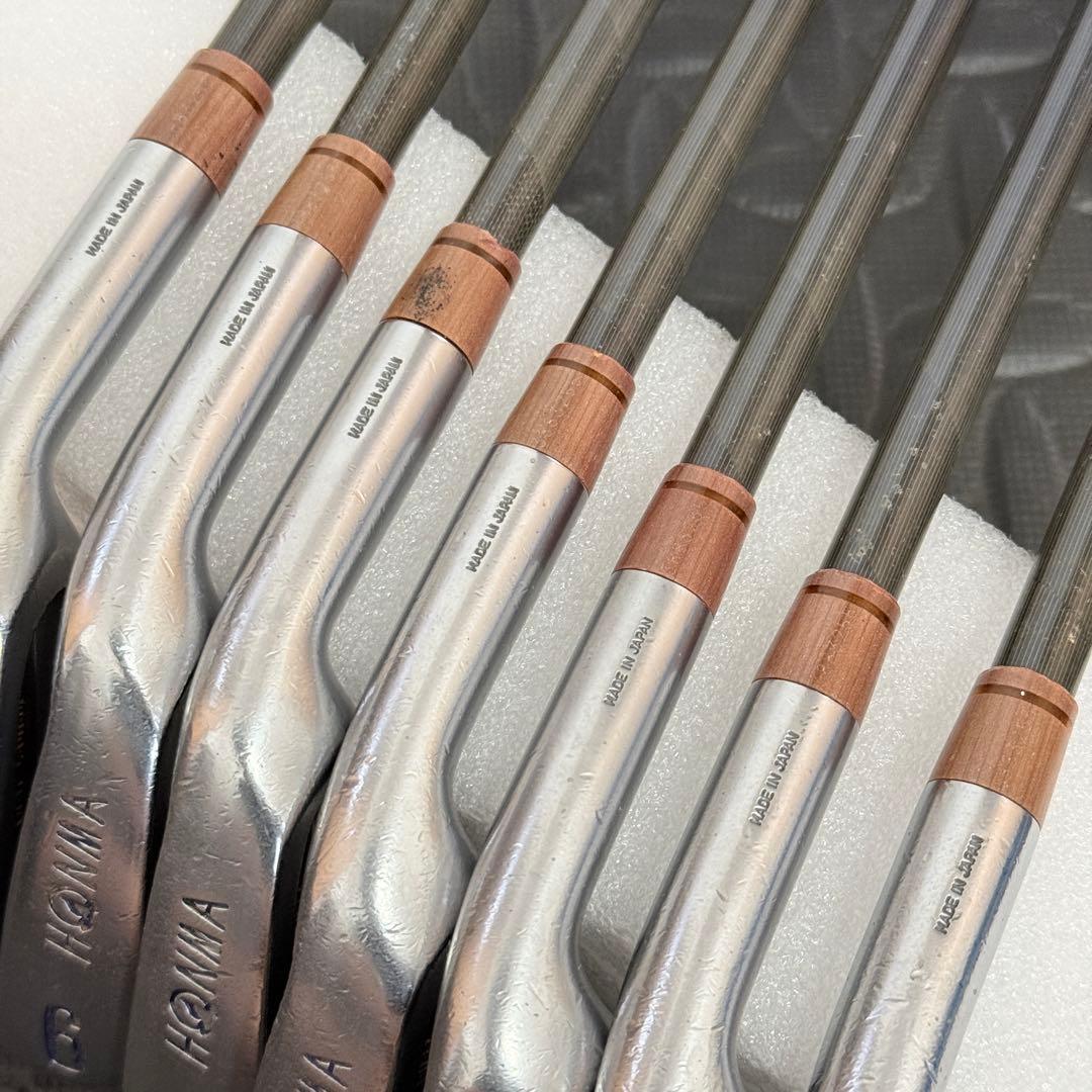 HONMA LB606 レディース アイアン 7本 NEW TITANIUM