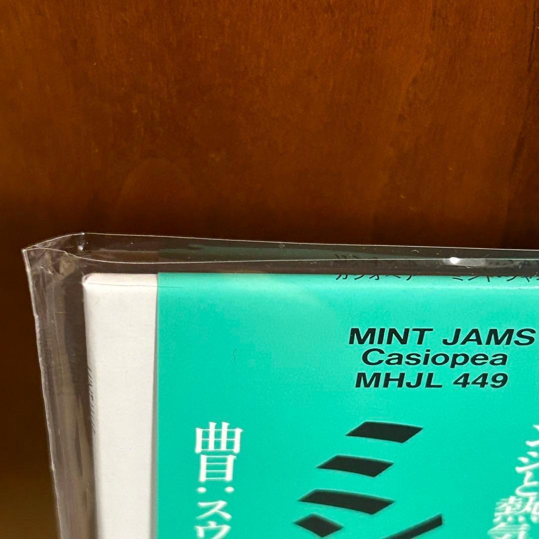 【未使用・帯付】Mint Jams カシオペア　LP クリアグリーン盤