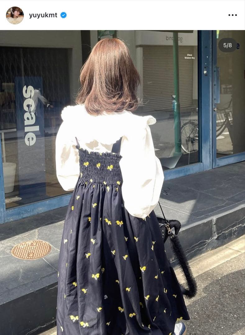 美品Bibiy B.FLOWER DRESS ブラウスセット