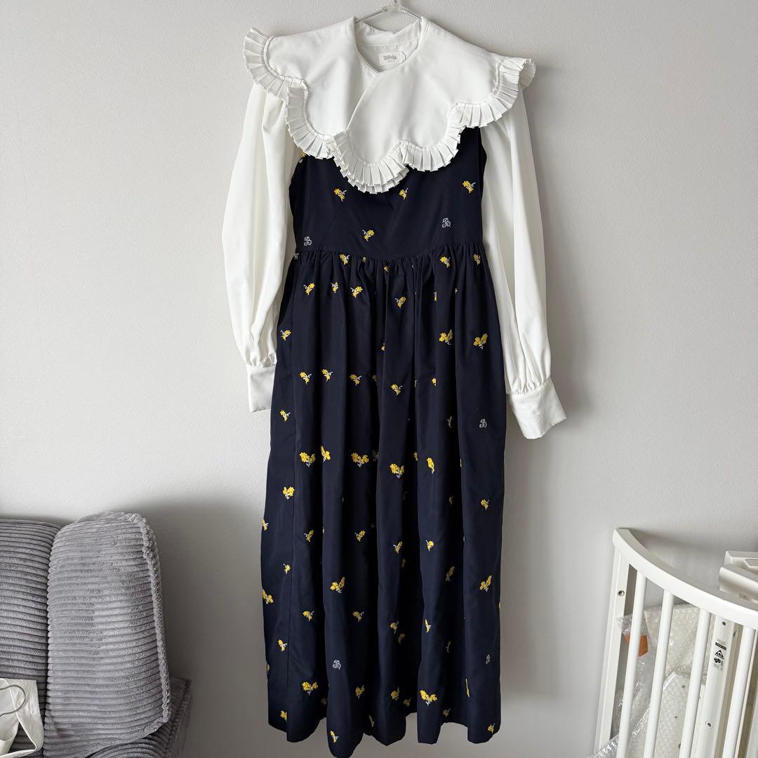美品Bibiy B.FLOWER DRESS ブラウスセット